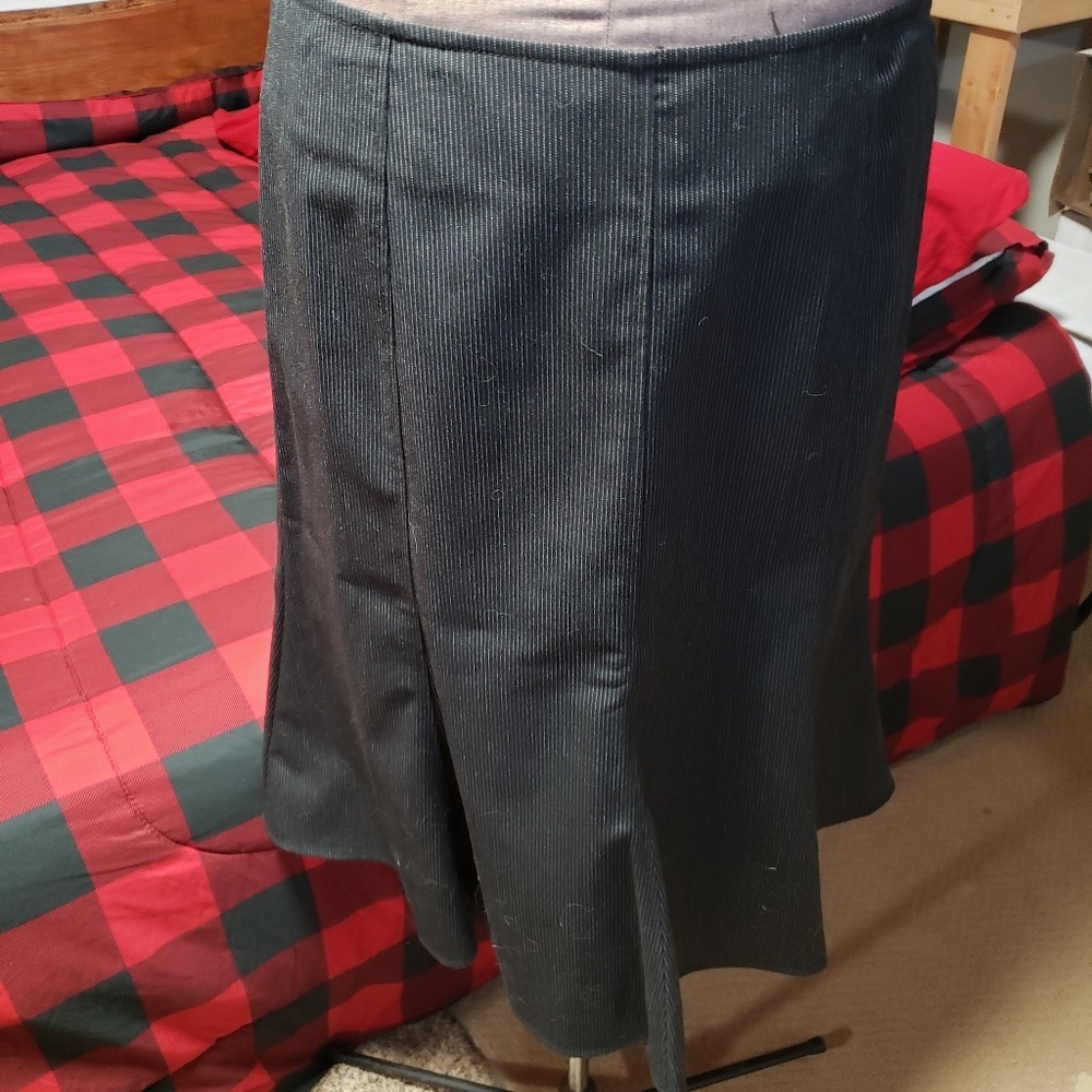 Pinstripe Skirt
